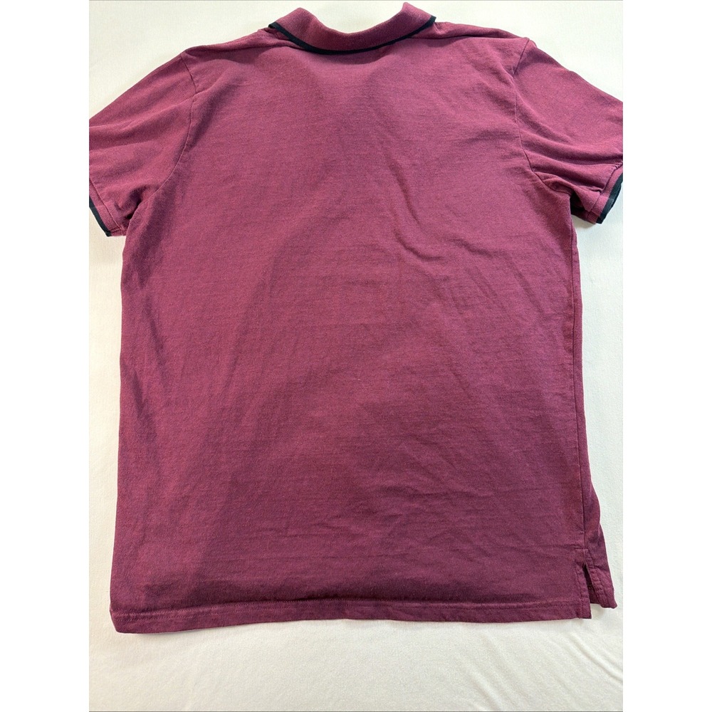 Aeropostale Men's Size XL AERO NYC Maroon Short Sleeve Polo Shirt - Picture 8 of 9